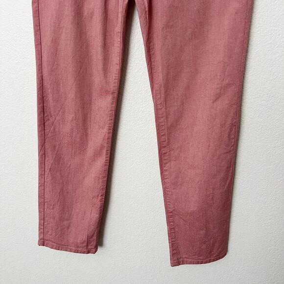 [Bonobos] Sim Straight Chino Pants Coral Red Flat Front Casual Men's Size 32x32 - Picture 5 of 10